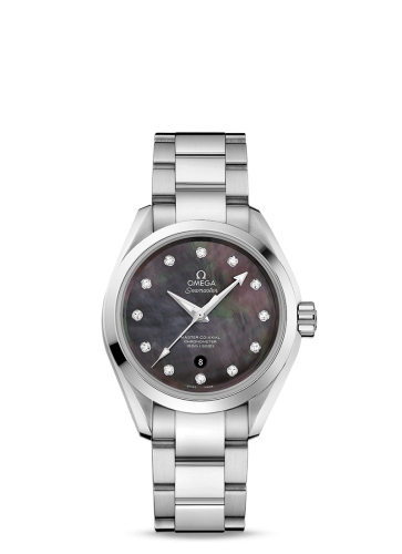 Omega Seamaster Aqua Terra 150M Master Co-Axial 34 Stainless Steel / Grey MOP / Bracelet